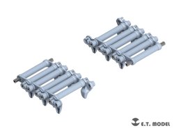 画像2: E.T.MODEL[P35-091]1/35 WWII アメリカ M4シャーマン中戦車用 「スケルトン」可動式履帯(3Dプリント製)