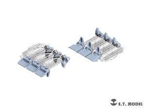 画像1: E.T.MODEL[P35-093]1/35 WWII アメリカ M4シャーマン中戦車用 ダックビル(タイプ1)付履帯エンドコネクター(3Dプリント製) (1)