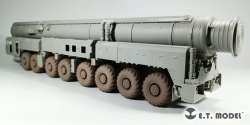 画像5: E.T.MODEL[P35-114]1/35 現用 ロシア RS-12M 大陸間弾道ミサイル トーポリM用自重変形タイヤ(トランペッター用)