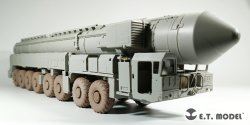 画像7: E.T.MODEL[P35-114]1/35 現用 ロシア RS-12M 大陸間弾道ミサイル トーポリM用自重変形タイヤ(トランペッター用)