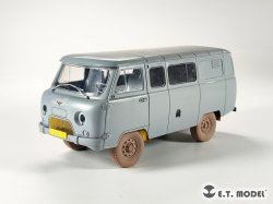 画像5: E.T.MODEL[P35-115]1/35 現用 露/ソ UAZ-3909軍用バン用自重変形タイヤ(ズベズダ用)