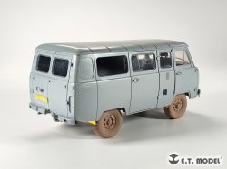 画像7: E.T.MODEL[P35-115]1/35 現用 露/ソ UAZ-3909軍用バン用自重変形タイヤ(ズベズダ用)