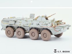 画像6: E.T.MODEL[P35-120]1/35 現用 ロシア BTR-80/80A 装甲兵員輸送車 自重変形タイヤ(幅広型 トランペッター用)