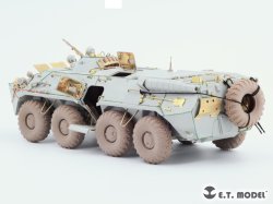 画像2: E.T.MODEL[P35-121]1/35 現用 ロシア BTR-80/80A 装甲兵員輸送車 予備ホイール&タイヤ (各社用)