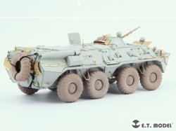画像3: E.T.MODEL[P35-121]1/35 現用 ロシア BTR-80/80A 装甲兵員輸送車 予備ホイール&タイヤ (各社用)