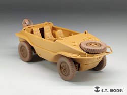 画像9: E.T.MODEL[P35-135]1/35 WWII ドイツ シュビムワーゲン166型用自重変形タイヤ 幅狭タイプ(タミヤ用)