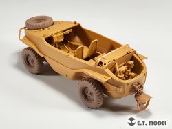 画像7: E.T.MODEL[P35-136]1/35 WWII ドイツ シュビムワーゲン166型用自重変形タイヤ 幅広タイプ(タミヤ用)