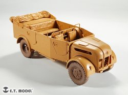 画像9: E.T.MODEL[P35-137]1/35 WWII ドイツ シュタイヤー1500A/1500A-1用自重変形タイヤ(タミヤ用)