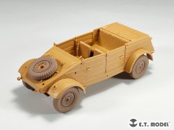 画像6: E.T.MODEL[P35-138]1/35 WWII ドイツ キューベルワーゲン82型用自重変形タイヤ 幅狭タイプ(タミヤ用)