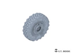 画像2: E.T.MODEL[P35-155]1/35 現用 カナダ LAV-III歩兵戦闘車用自重変形タイヤ(トランペッター用)