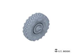 画像3: E.T.MODEL[P35-155]1/35 現用 カナダ LAV-III歩兵戦闘車用自重変形タイヤ(トランペッター用)