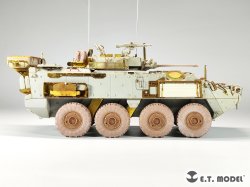 画像9: E.T.MODEL[P35-155]1/35 現用 カナダ LAV-III歩兵戦闘車用自重変形タイヤ(トランペッター用)