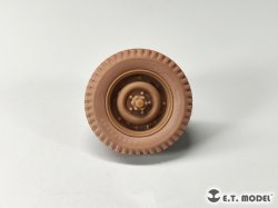画像11: E.T.MODEL[P35-156]1/35 WWII アメリカ ジープ・ウィリスMB 1/4トン4x4トラック用自重変形タイヤ(タミヤ用)