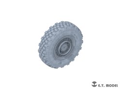 画像2: E.T.MODEL[P35-158]1/35 現用 アメリカ ストライカー装甲車系列用自重変形タイヤ(トランペッター用)