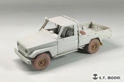 画像5: E.T.MODEL[P35-162]1/35 現用 ピックアップトラック 自重変形タイヤセット タイプ1(モンモデル用)