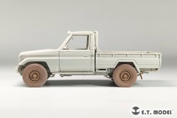 画像9: E.T.MODEL[P35-162]1/35 現用 ピックアップトラック 自重変形タイヤセット タイプ1(モンモデル用)