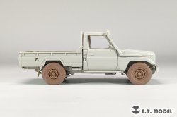 画像10: E.T.MODEL[P35-162]1/35 現用 ピックアップトラック 自重変形タイヤセット タイプ1(モンモデル用)