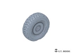 画像3: E.T.MODEL[P35-164]1/35 現用 イタリア チェンタウロB1戦闘偵察車 自重変形タイヤセット(トランペッター用)