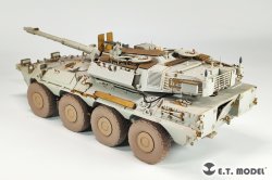 画像6: E.T.MODEL[P35-164]1/35 現用 イタリア チェンタウロB1戦闘偵察車 自重変形タイヤセット(トランペッター用)