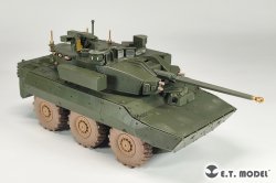 画像7: E.T.MODEL[P35-167]1/35 現用 フランス AMX-10RCR対戦車装輪戦闘車 自重変形タイヤセット(タイガーモデル4602/4665用)