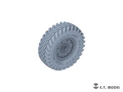 画像3: E.T.MODEL[P35-168]1/35 現用 アメリカ M1024/M1046ハンビー 自重変形タイヤセット(タミヤ用)
