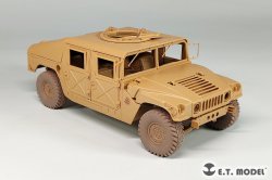 画像8: E.T.MODEL[P35-168]1/35 現用 アメリカ M1024/M1046ハンビー 自重変形タイヤセット(タミヤ用)