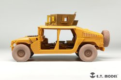 画像9: E.T.MODEL[P35-173]1/35 現用 アメリカ M1114ハンヴィー 自重変形タイヤセット(ブロンコ用)