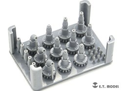 画像4: E.T.MODEL[P35-201]1/35 現用  アメリカ陸軍車載用アンテナマストベースセット(3D)