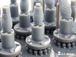 画像2: E.T.MODEL[P35-201]1/35 現用  アメリカ陸軍車載用アンテナマストベースセット(3D)