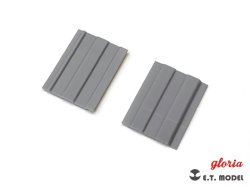 画像3: E.T.MODEL[P35-204]1/35 WWII ジオラマ素材 第二次大戦の屋根瓦 ラドロータイプ