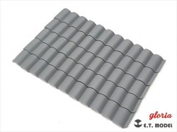 画像4: E.T.MODEL[P35-205]1/35 WWII ジオラマ素材 第二次大戦の屋根瓦 パンタイルタイプ