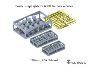 画像1: E.T.MODEL[P35-208]1/35 WWII ドイツ軍ボッシュ管制ライト(3D) (1)