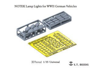 画像1: E.T.MODEL[P35-209]1/35 WWII ドイツ車両用ノテックスライト(3D) (1)