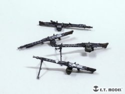 画像9: E.T.MODEL[P35-217]1/35 WWII ドイツ MG42機関銃&弾薬箱セット(2セット入)