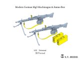 E.T.MODEL[P35-218]1/35 現用 ドイツ MG3機関銃&弾薬箱セット(2セット入)
