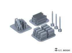 画像3: E.T.MODEL[P35-221]1/35 WWII アメリカ M1919 .30口径(7.62mm)機関銃&弾薬箱セット タイプ1(2個入)
