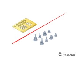 画像2: E.T.MODEL[P35-243]1/35 WWII ドイツ 2mアンテナセット(Fu 5無線機用)