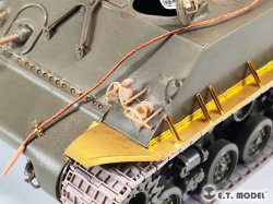 画像9: E.T.MODEL[P35-260]1/35 WWII アメリカ M4シャーマン用ライト/ライトガードセット
