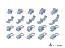 画像2: E.T.MODEL[P35-278]1/35 WWII ドイツ クランプセット タイプ2(160個入)