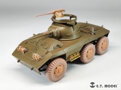 画像4: E.T.MODEL[P35-288]1/35 WWII アメリカ M8グレイハウンド/M20高速偵察車用ライト/ライトガードセット