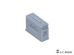 画像3: E.T.MODEL[P35-292]1/35 WWII アメリカ M1919 .30口径(7.62mm)機関銃&弾薬箱セット タイプ2(2個入)