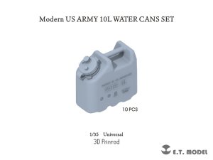画像1: E.T.MODEL[P35-316]1/35 現用 アメリカ 飲料水用10Lジェリカンセット(10個入) (1)