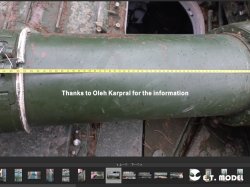 画像3: E.T.MODEL[P35-334]1/35 現用 露/ソ 2A46M 125mm滑腔砲(T-64BV/T-72AV/T-80BV/T-80U/T-90/オブイェークト640など用)