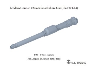 画像1: E.T.MODEL[P35-342]1/35 現用 ドイツ レオパルド2A4 120mm Rh-120 L/44滑腔砲 砲身(モンモデル用) (1)