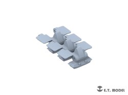 画像6: E.T.MODEL[P35-406]1/35 WWII ドイツ Sd.Kfz.251装甲兵員輸送車/Sd.Kfz.11 3トンハーフトラック用連結可動履帯/起動輪/誘導輪基部セット 後期タイプ