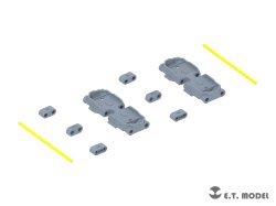 画像4: E.T.MODEL[P35-421]1/35 現用 陸上自衛隊 10式戦車 連結可動履帯 タイプ1(タミヤ用)