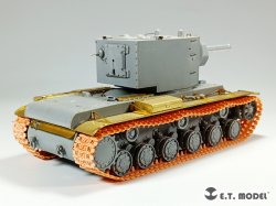 画像9: E.T.MODEL[P35-050]1/35 WWII 露/ソ ロシアKV-1/2重戦車(700mm初期型)用可動式履帯(3Dプリンター)