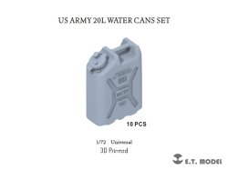 画像1: E.T.MODEL[P72-003]1/72 現用 アメリカ陸軍 飲料水用20Lジェリカンセット(10個入)