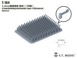 E.T.MODEL[T-164]汎用 4.2mm幅 シングルウイングナット タイプ1(130個入)