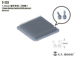 画像1: E.T.MODEL[T-172]汎用 1.0mm高 トグルスイッチ(390個入)